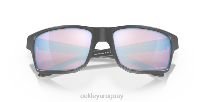 Oakley gibston XT4H390 gafas lentes prizm snow zafiro, montura de acero