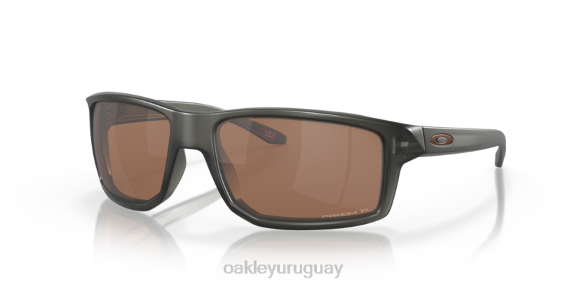 Oakley gibston XT4H393 gafas Lentes polarizadas Prizm tungsteno, montura gris humo mate.