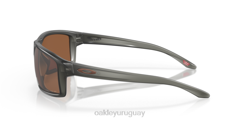 Oakley gibston XT4H393 gafas Lentes polarizadas Prizm tungsteno, montura gris humo mate.