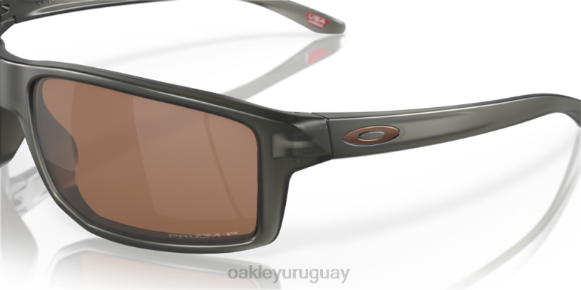 Oakley gibston XT4H393 gafas Lentes polarizadas Prizm tungsteno, montura gris humo mate.