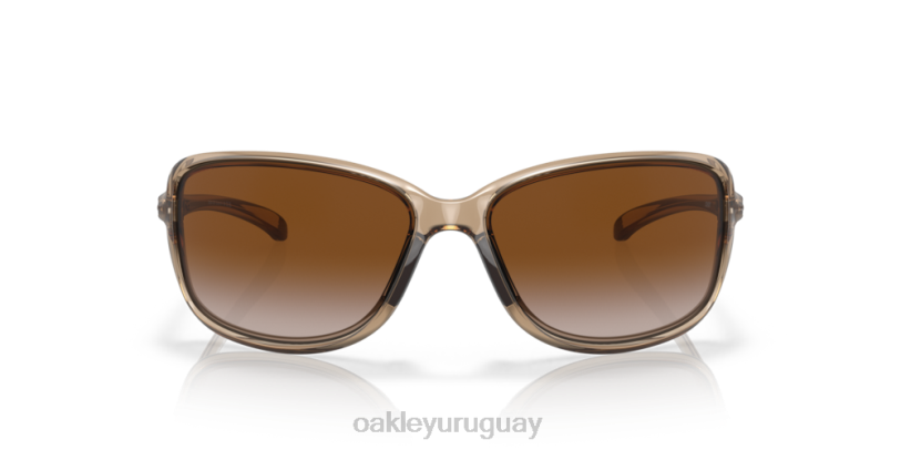 Oakley grupo XT4H455 gafas lentes degradadas marrón oscuro, montura sepia