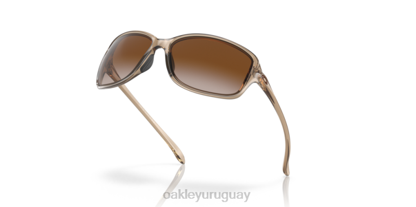 Oakley grupo XT4H455 gafas lentes degradadas marrón oscuro, montura sepia