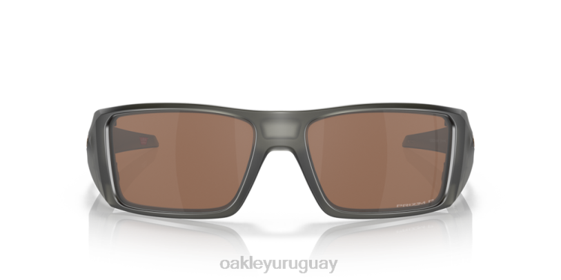 Oakley helióstato XT4H757 gafas Lentes polarizadas Prizm tungsteno, montura gris humo mate.