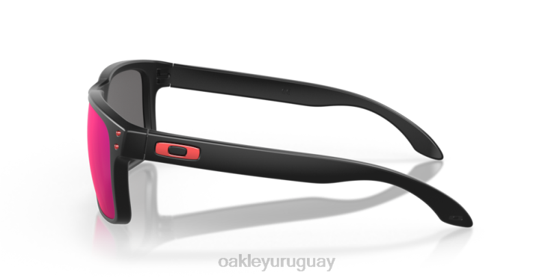 Oakley holbrook XT4H49 gafas lentes de iridio rojo positivo, montura negra mate