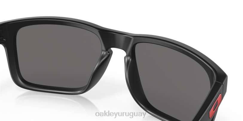 Oakley holbrook XT4H49 gafas lentes de iridio rojo positivo, montura negra mate