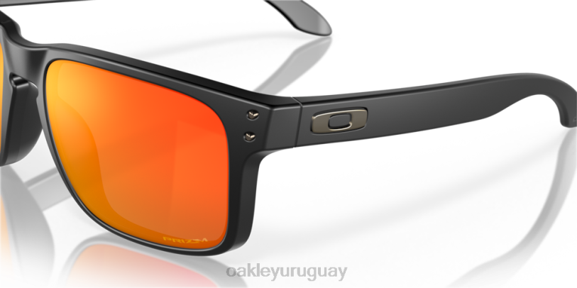 Oakley holbrook XT4H55 gafas Lentes prizm ruby, montura negra mate.