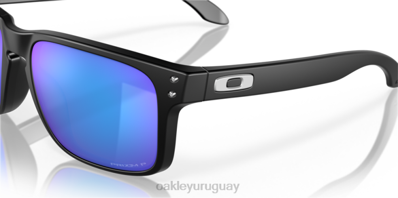 Oakley holbrook XT4H59 gafas lentes polarizadas prizm sapphire, montura negra mate
