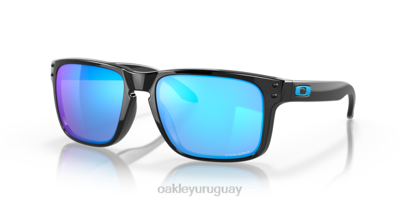 Oakley holbrook XT4H62 gafas Lentes Prizm de zafiro, montura negra pulida.