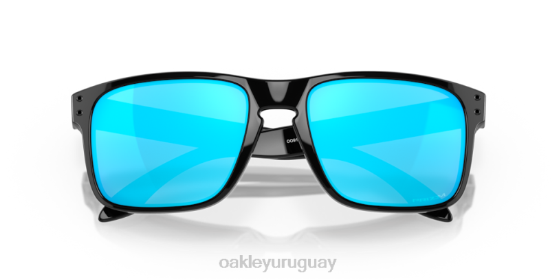 Oakley holbrook XT4H62 gafas Lentes Prizm de zafiro, montura negra pulida.
