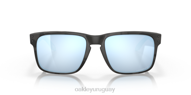 Oakley holbrook XT4H70 gafas Lentes polarizadas Prizm Deep Water, montura de camuflaje negro mate.