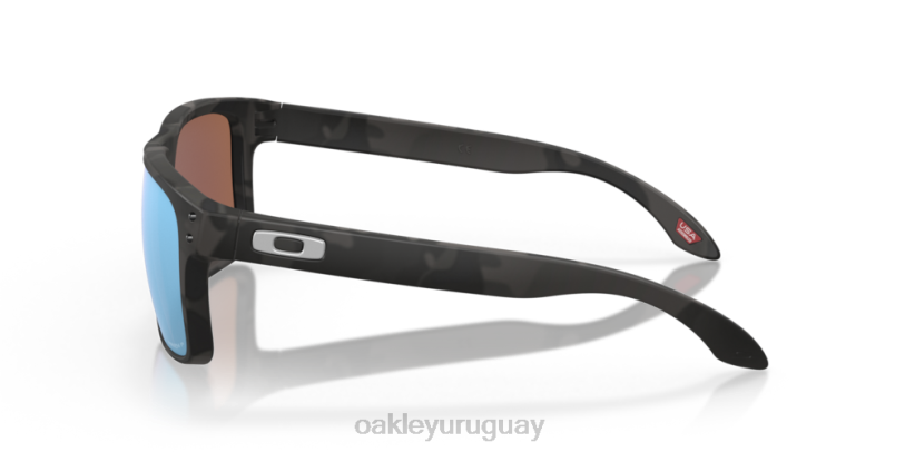 Oakley holbrook XT4H70 gafas Lentes polarizadas Prizm Deep Water, montura de camuflaje negro mate.
