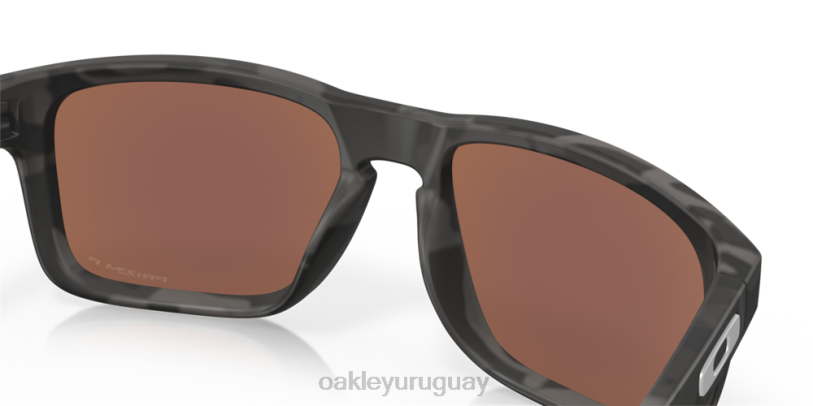 Oakley holbrook XT4H70 gafas Lentes polarizadas Prizm Deep Water, montura de camuflaje negro mate.