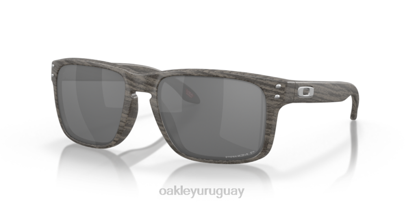 Oakley holbrook XT4H75 gafas lentes polarizadas prizm negras, montura imitación madera
