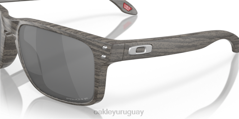 Oakley holbrook XT4H75 gafas lentes polarizadas prizm negras, montura imitación madera