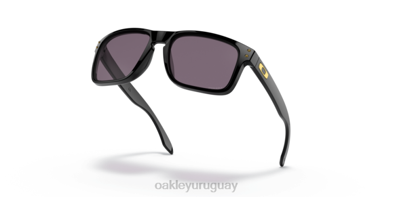Oakley holbrook (ajuste de puente bajo) XT4H795 gafas lentes gris prizm, montura negra pulida