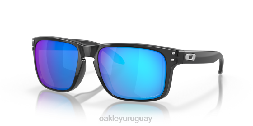 Oakley holbrook (ajuste de puente bajo) XT4H798 gafas lentes polarizadas prizm zafiro, montura tinta negra