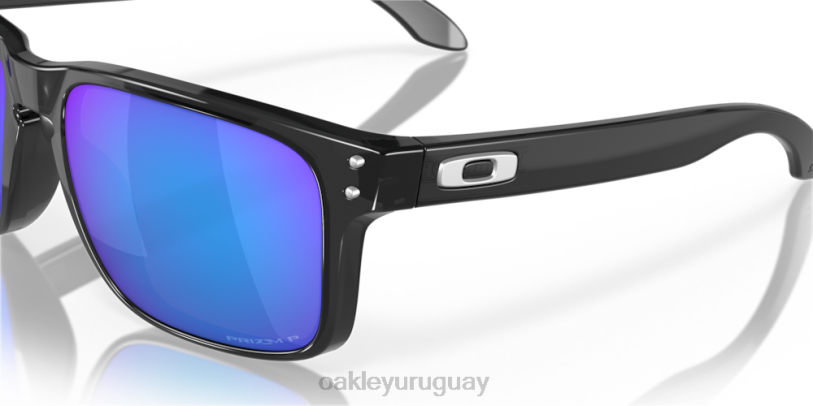 Oakley holbrook (ajuste de puente bajo) XT4H798 gafas lentes polarizadas prizm zafiro, montura tinta negra