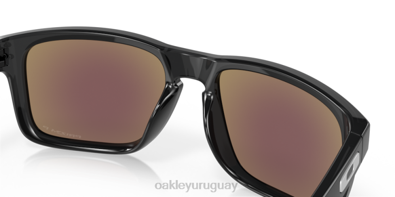 Oakley holbrook (ajuste de puente bajo) XT4H798 gafas lentes polarizadas prizm zafiro, montura tinta negra