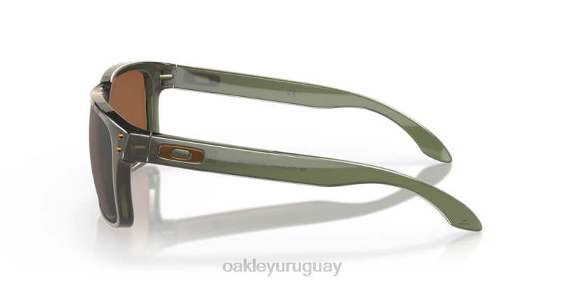 Oakley holbrook (ajuste de puente bajo) XT4H799 gafas lentes polarizadas prizm tungsteno, montura tinta oliva