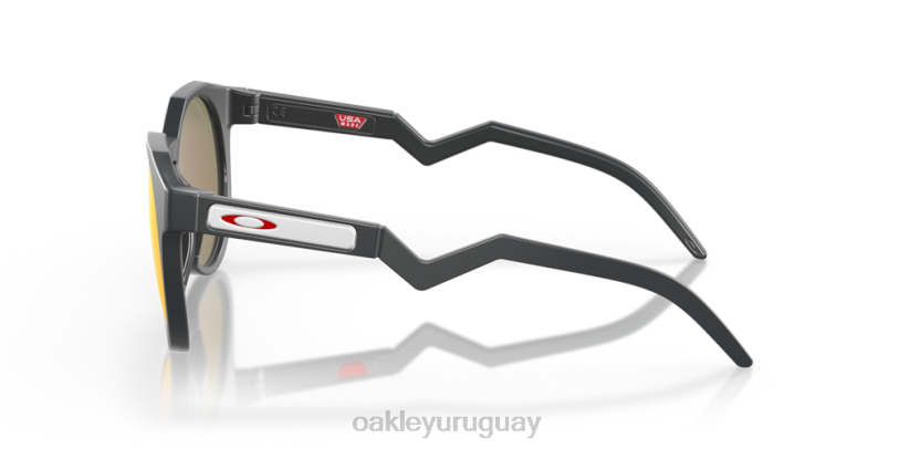 Oakley hstn XT4H1003 gafas Lentes Prizm Ruby, montura de carbono mate.