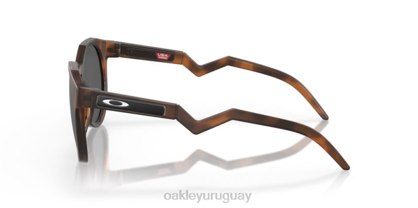 Oakley hstn XT4H1005 gafas lentes polarizadas prizm negras, montura carey marrón mate