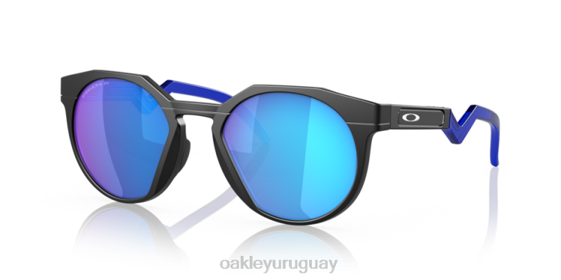 Oakley hstn XT4H98 gafas lentes polarizadas prizm sapphire, montura negra mate