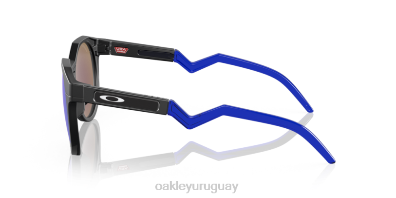 Oakley hstn XT4H98 gafas lentes polarizadas prizm sapphire, montura negra mate