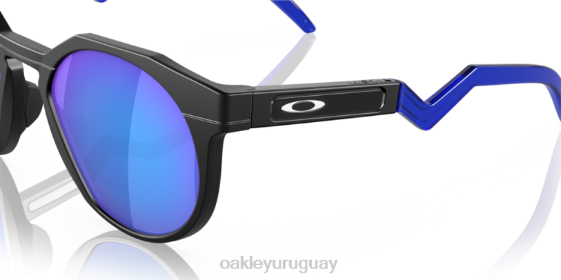 Oakley hstn XT4H98 gafas lentes polarizadas prizm sapphire, montura negra mate