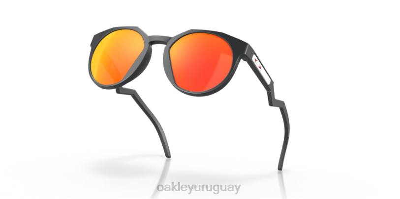 Oakley hstn (ajuste de puente bajo) XT4H1009 gafas Lentes Prizm Ruby, montura de carbono mate.