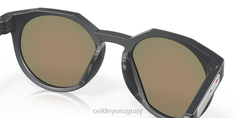 Oakley hstn (ajuste de puente bajo) XT4H1009 gafas Lentes Prizm Ruby, montura de carbono mate.