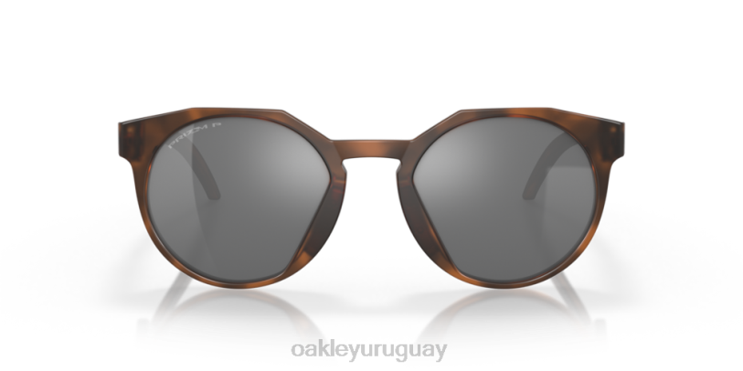 Oakley hstn (ajuste de puente bajo) XT4H1011 gafas lentes polarizadas prizm negras, montura carey marrón mate