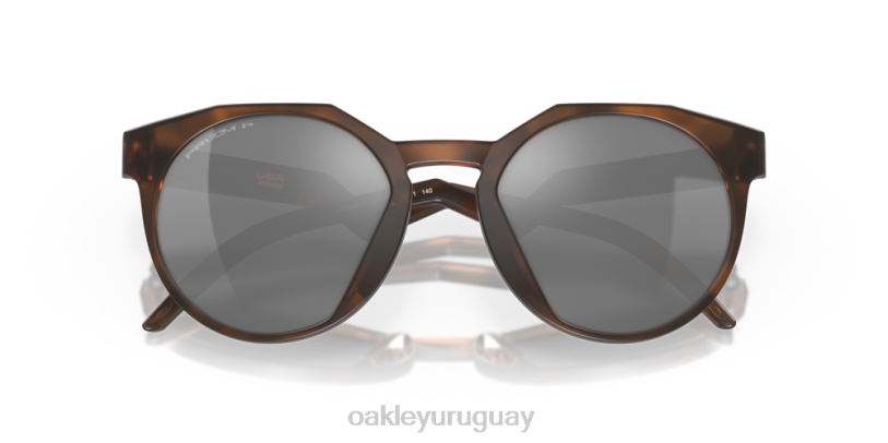 Oakley hstn (ajuste de puente bajo) XT4H1011 gafas lentes polarizadas prizm negras, montura carey marrón mate
