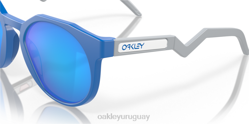 Oakley hstn (ajuste de puente bajo) XT4H1013 gafas lentes prizm de zafiro, montura de zafiro mate