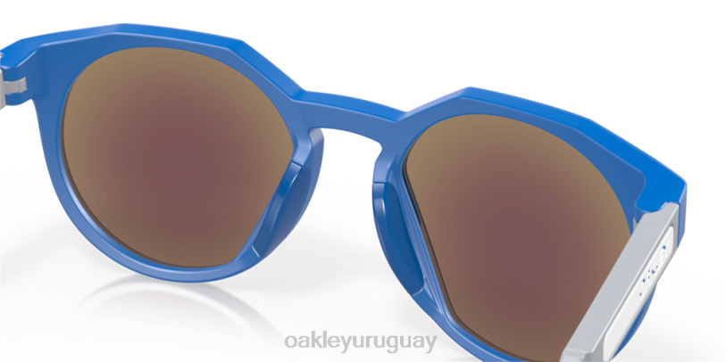 Oakley hstn (ajuste de puente bajo) XT4H1013 gafas lentes prizm de zafiro, montura de zafiro mate