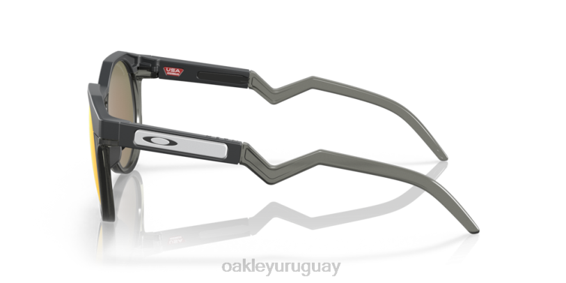 Oakley hstn (ajuste de puente bajo) XT4H780 gafas Lentes Prizm Ruby, montura de carbono mate.