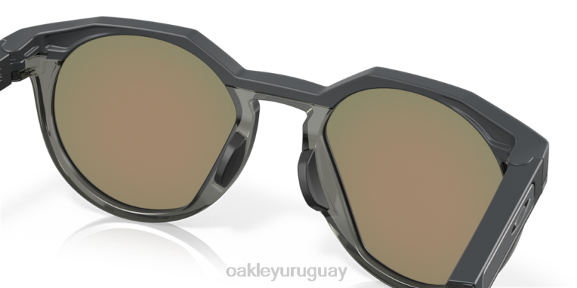 Oakley hstn (ajuste de puente bajo) XT4H780 gafas Lentes Prizm Ruby, montura de carbono mate.