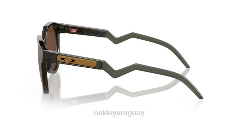 Oakley hstn (ajuste de puente bajo) XT4H781 gafas lentes polarizadas prizm tungsteno, montura tinta oliva