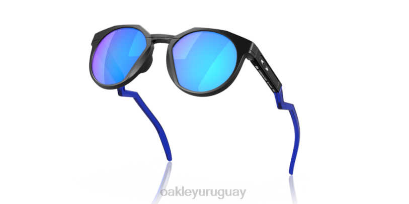 Oakley hstn (ajuste de puente bajo) XT4H782 gafas lentes polarizadas prizm sapphire, montura negra mate