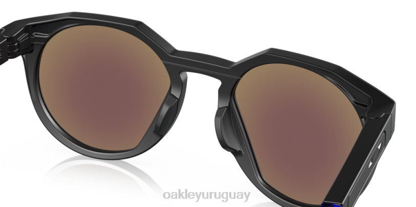 Oakley hstn (ajuste de puente bajo) XT4H782 gafas lentes polarizadas prizm sapphire, montura negra mate