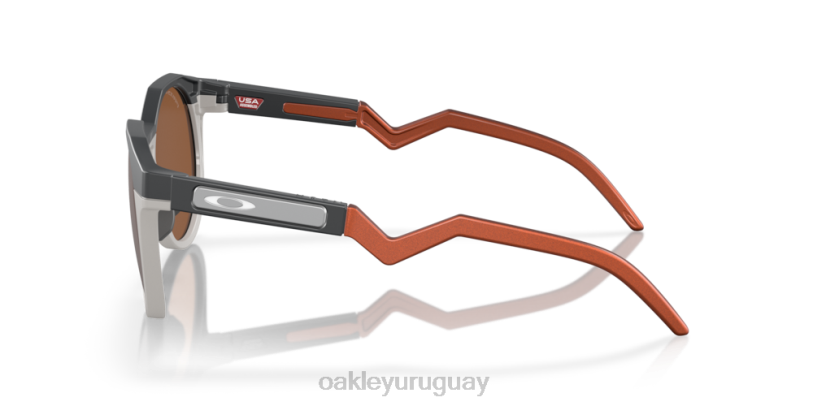 Oakley hstn (ajuste de puente bajo) XT4H784 gafas Lentes Prizm de tungsteno, montura de carbono mate.