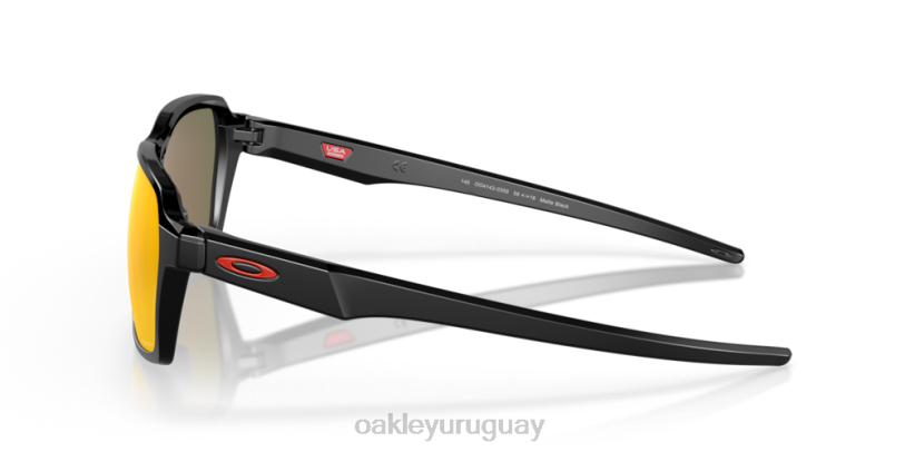 Oakley incrementar dinero en apuestas XT4H518 gafas Lentes prizm ruby, montura negra mate.