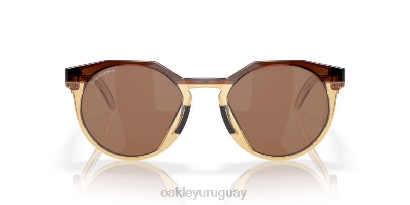 Oakley kylian mbappé firma serie hstn XT4H786 gafas Lentes Prizm de tungsteno, montura ámbar oscuro/curry claro.