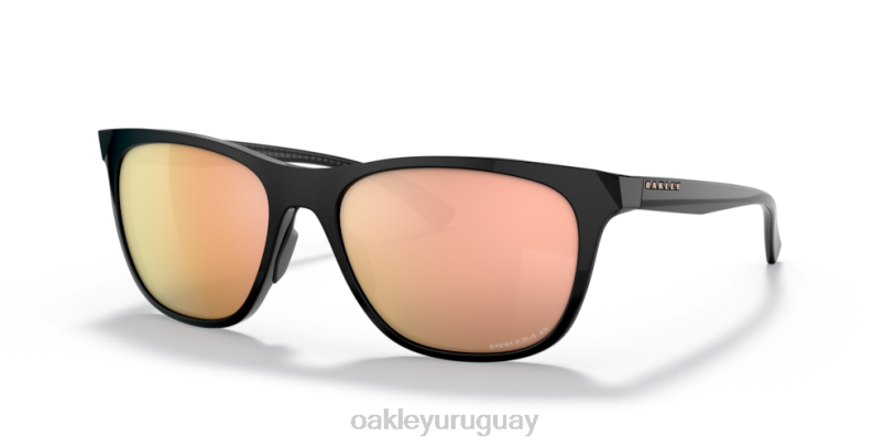 Oakley línea guía XT4H1072 gafas lentes polarizadas prizm oro rosa, montura negra pulida
