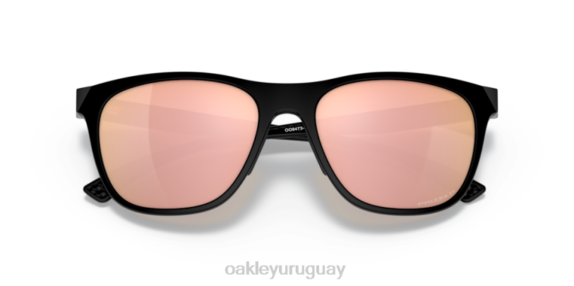Oakley línea guía XT4H1072 gafas lentes polarizadas prizm oro rosa, montura negra pulida