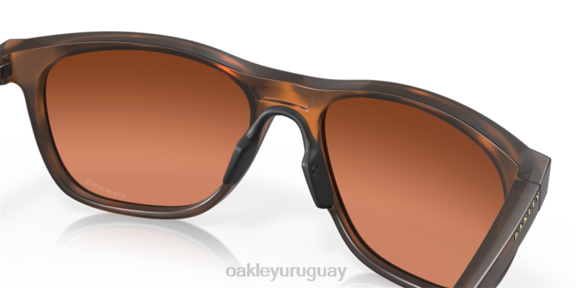 Oakley línea guía XT4H1073 gafas lentes prizm marrón degradado, montura carey marrón mate