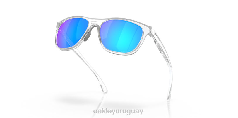 Oakley línea guía XT4H1077 gafas lentes polarizadas prizm zafiro, montura transparente pulida