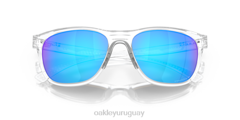 Oakley línea guía XT4H1077 gafas lentes polarizadas prizm zafiro, montura transparente pulida