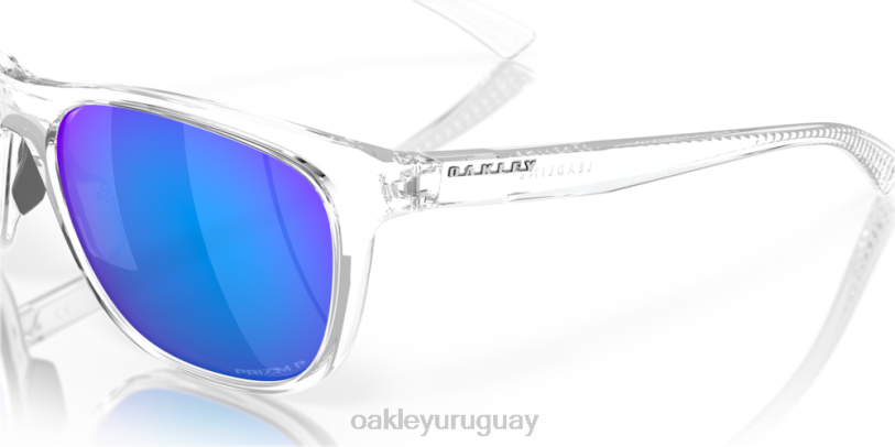Oakley línea guía XT4H1077 gafas lentes polarizadas prizm zafiro, montura transparente pulida