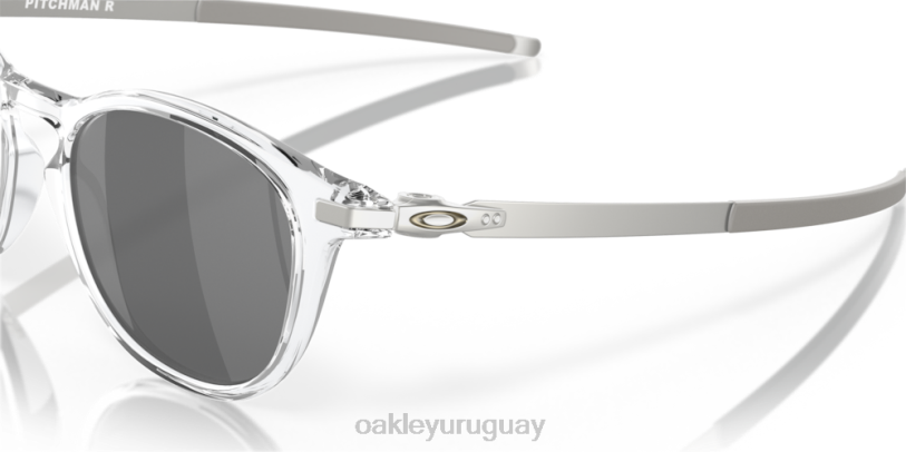 Oakley lanzador r XT4H410 gafas Lentes prizm negras, montura transparente pulida.