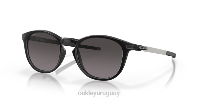 Oakley lanzador r XT4H412 gafas lentes prizm gris degradado, montura negra satinada